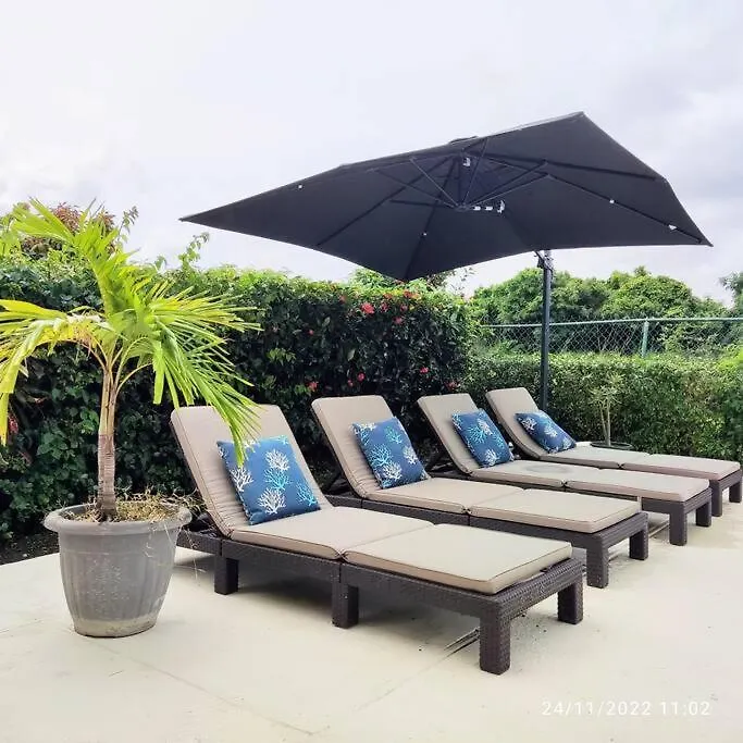 3 Bedrooms Luxurious Pool House Centrally Located Close To Everything Saint Philip 0*,